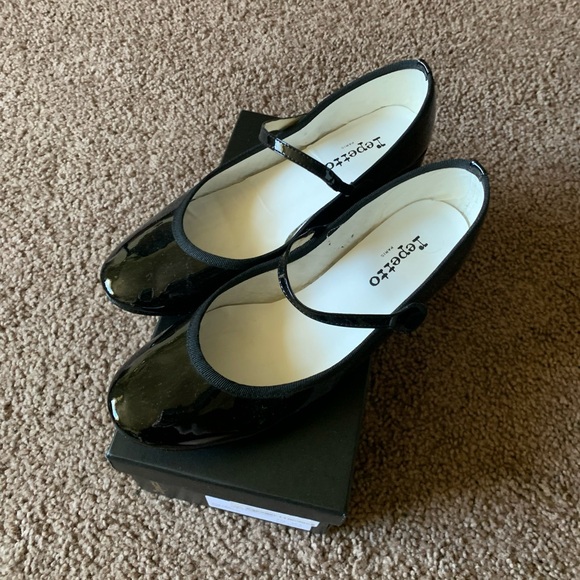 Repetto patent leather black heeled Rose mary janes 39.5 - Picture 2 of 15